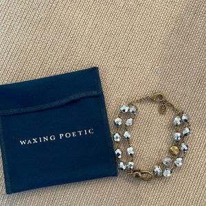 Waxing Poetic bracelet.